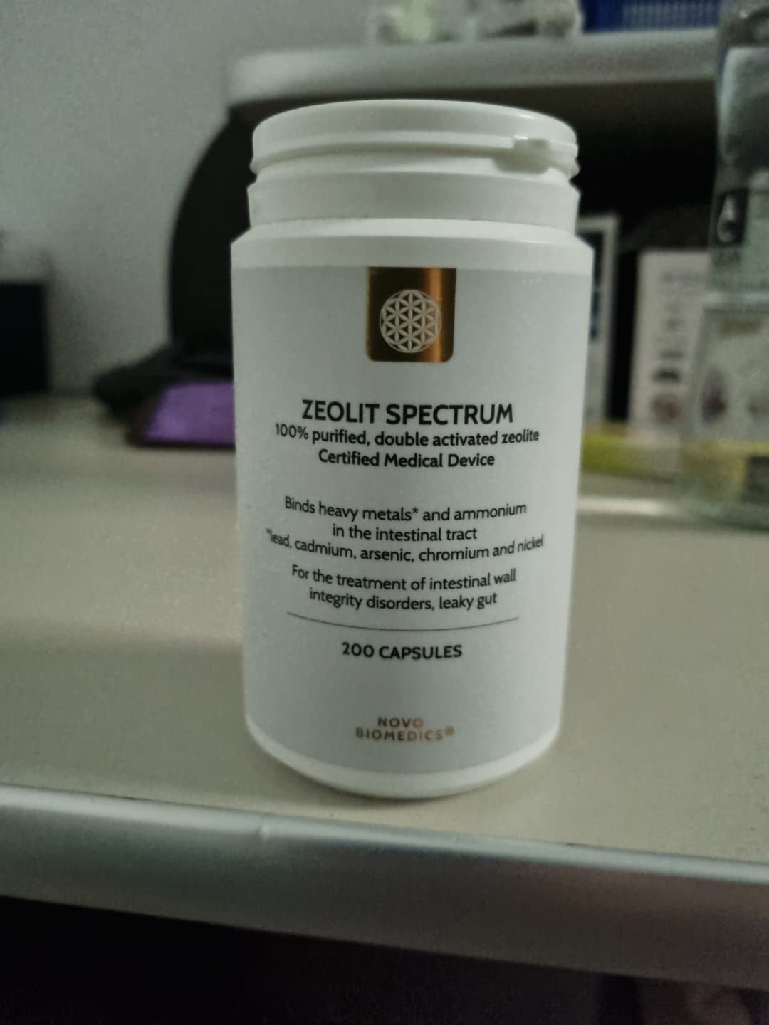 Customer photo review of Zeolit Spectrum(Detoxamin Basic) 200 Capsule