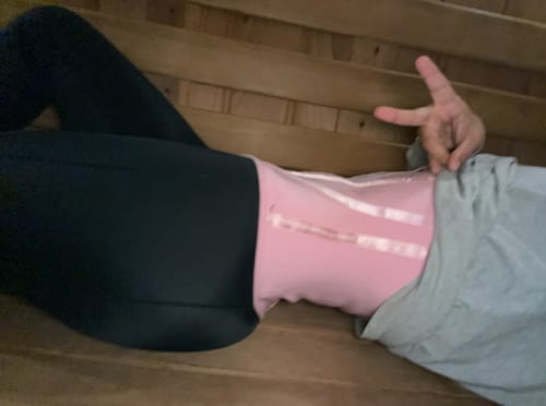 Customer photo review of 2024 Latex Workout Waist Trainer