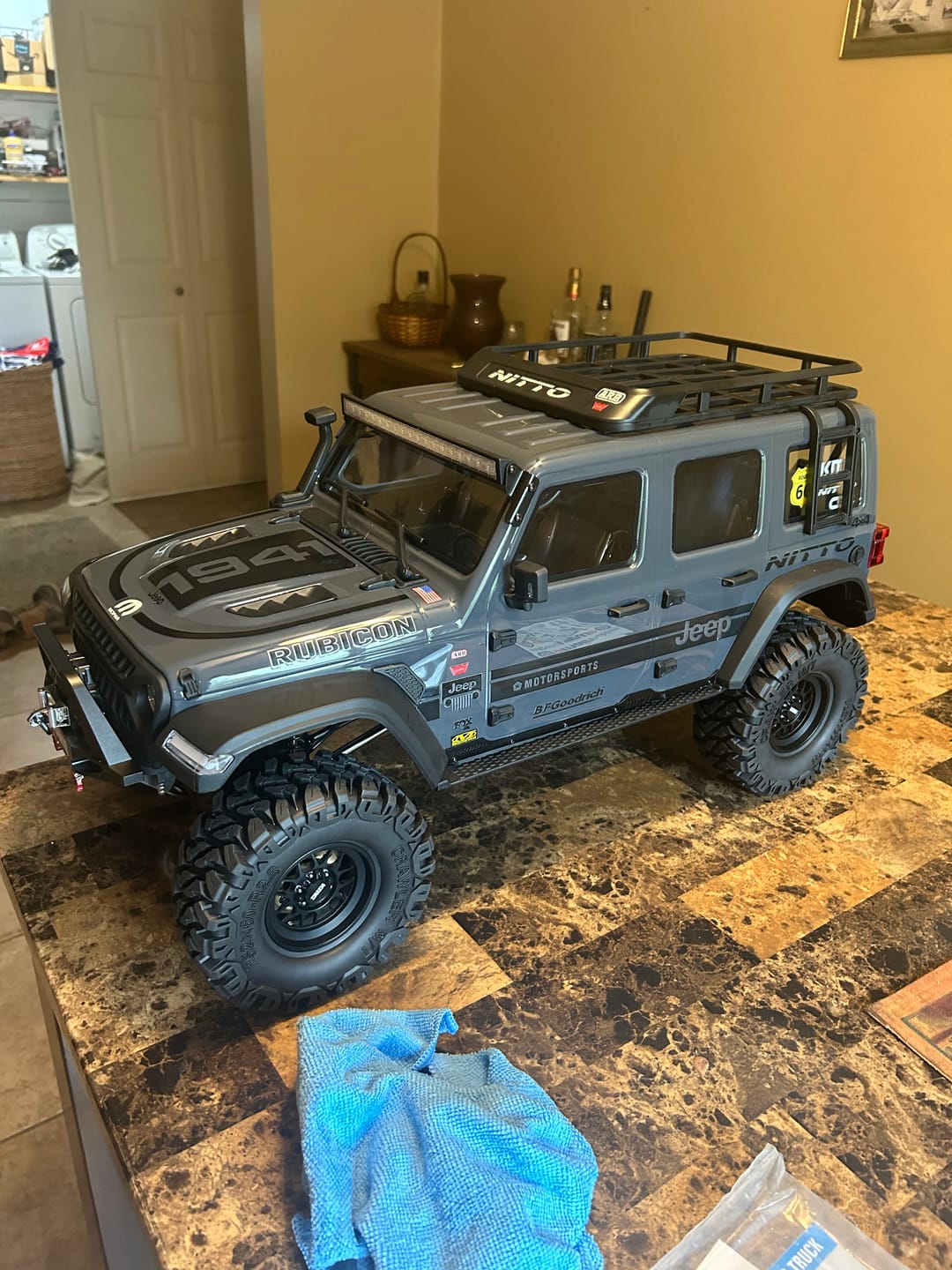 Customer photo review of 1/7 Scale 4WD Brushed RC Crawler MK-07