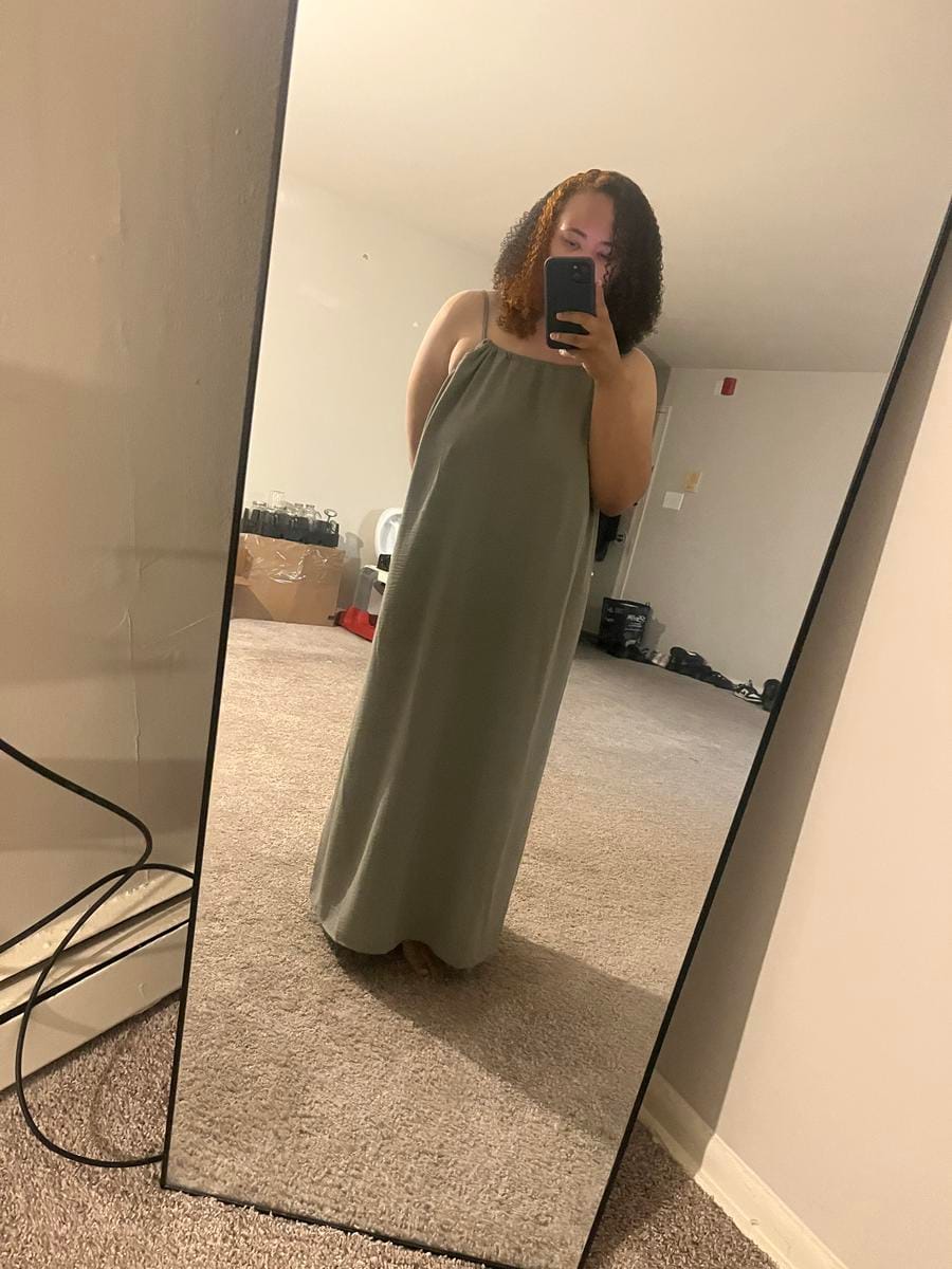 Customer photo review of softari™ Driftline Dress