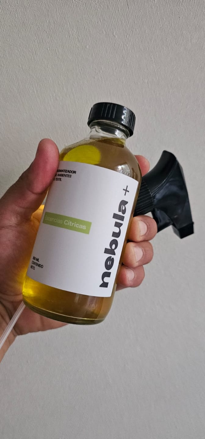 Customer photo review of SPRAY AROMATIZANTE ESENCIAS CITRÍCAS NEBULA+ (250 ml)