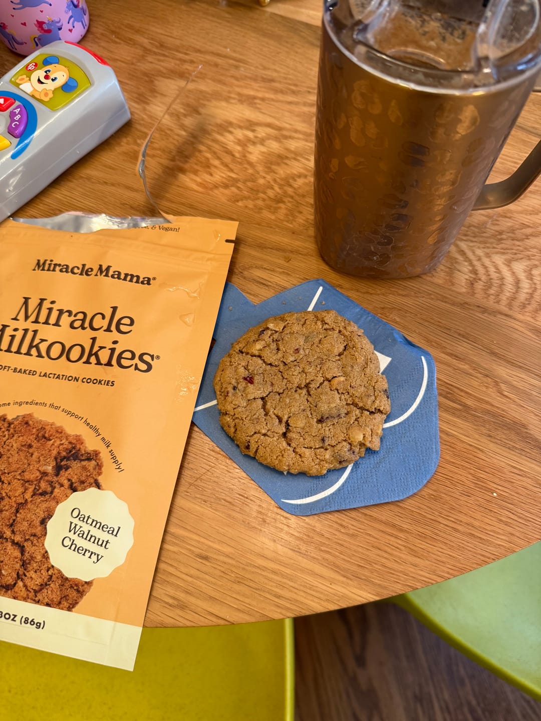 Customer photo review of The Milkookies Lactation Starter Kit