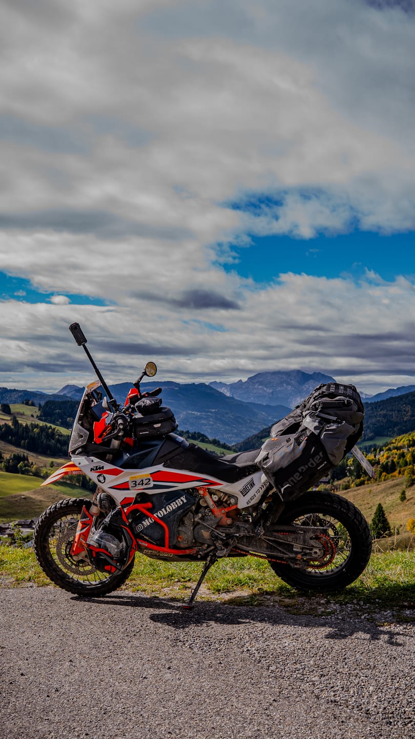 Customer photo review of ADVBags 70 – Rackless Saddle Bags