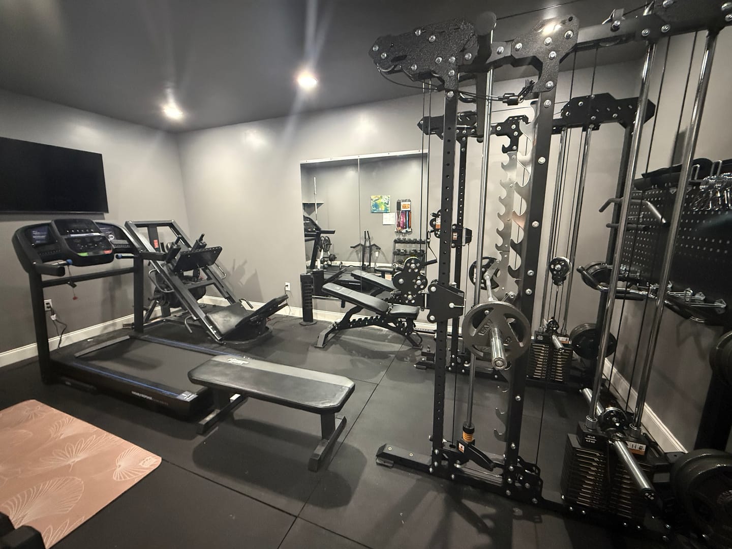 Customer photo review of Major Fitness Heritage Series B17 Flying Fortress All-In-One Functional Trainer with Smith Machine