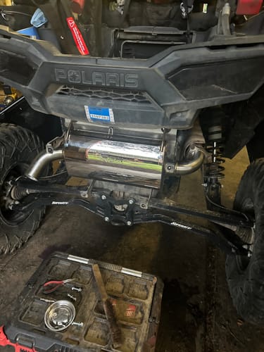 Customer photo review of RPM 2016-2022 Polaris RZR XPT Turbo Sport Muffler, Slip-On Sport Muffler