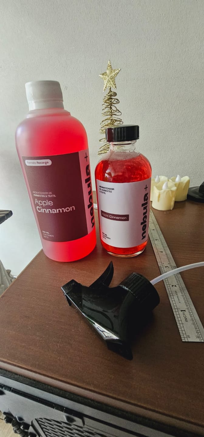 Customer photo review of PACK AROMATIZANTE NEBULA+ 250ML + RECARGA 500ML A ELECCIÓN