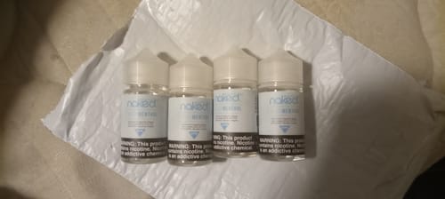 Customer photo review of Naked 100 Crisp Menthol 60ml Vape Juice