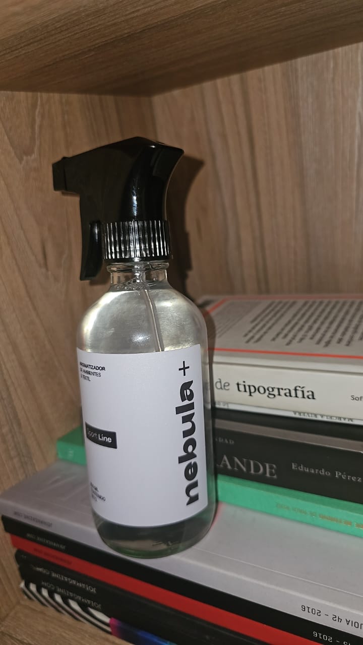 Customer photo review of SPRAY AROMATIZANTE SPORT LINE NEBULA+ (250 ml)