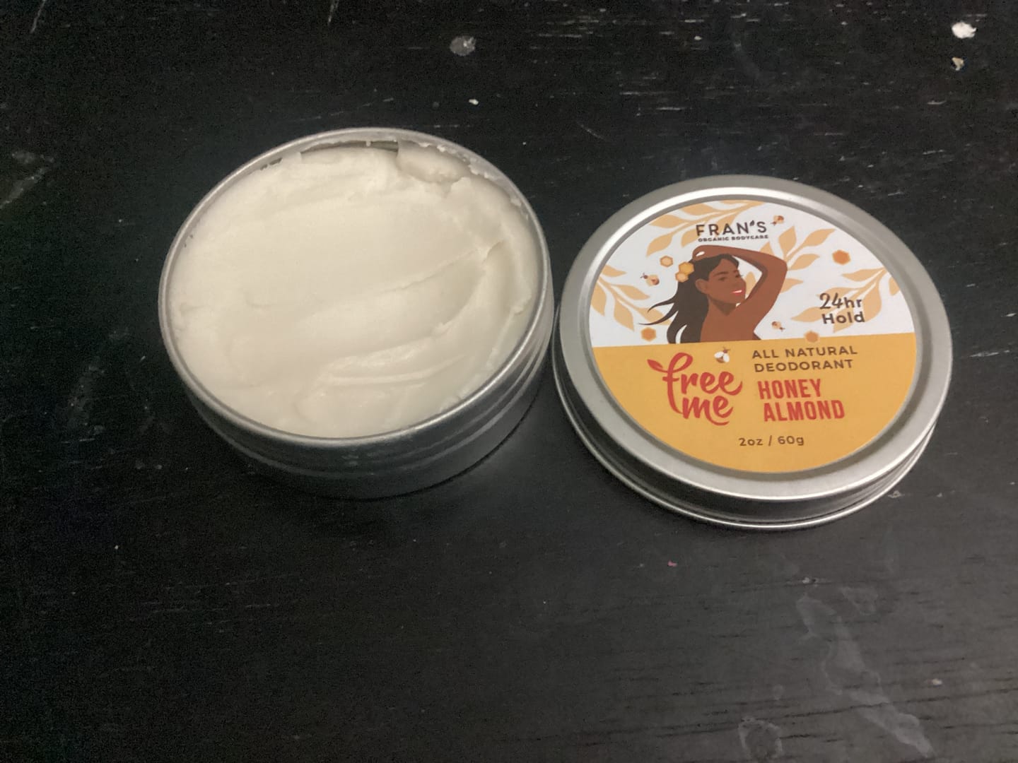 Customer photo review of FreeMe All Natural Deodorant