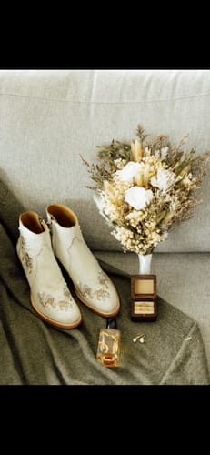 Customer photo review of Timeless Petals Bridal Collection – White