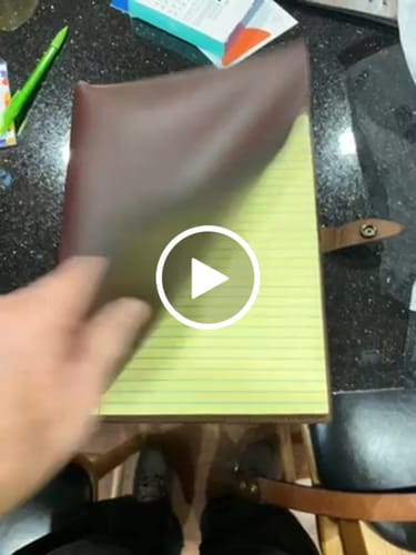 Customer video review of Luxury Folio