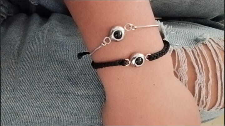 Customer photo review of Memory Link — Custom Memory Projection Bracelet