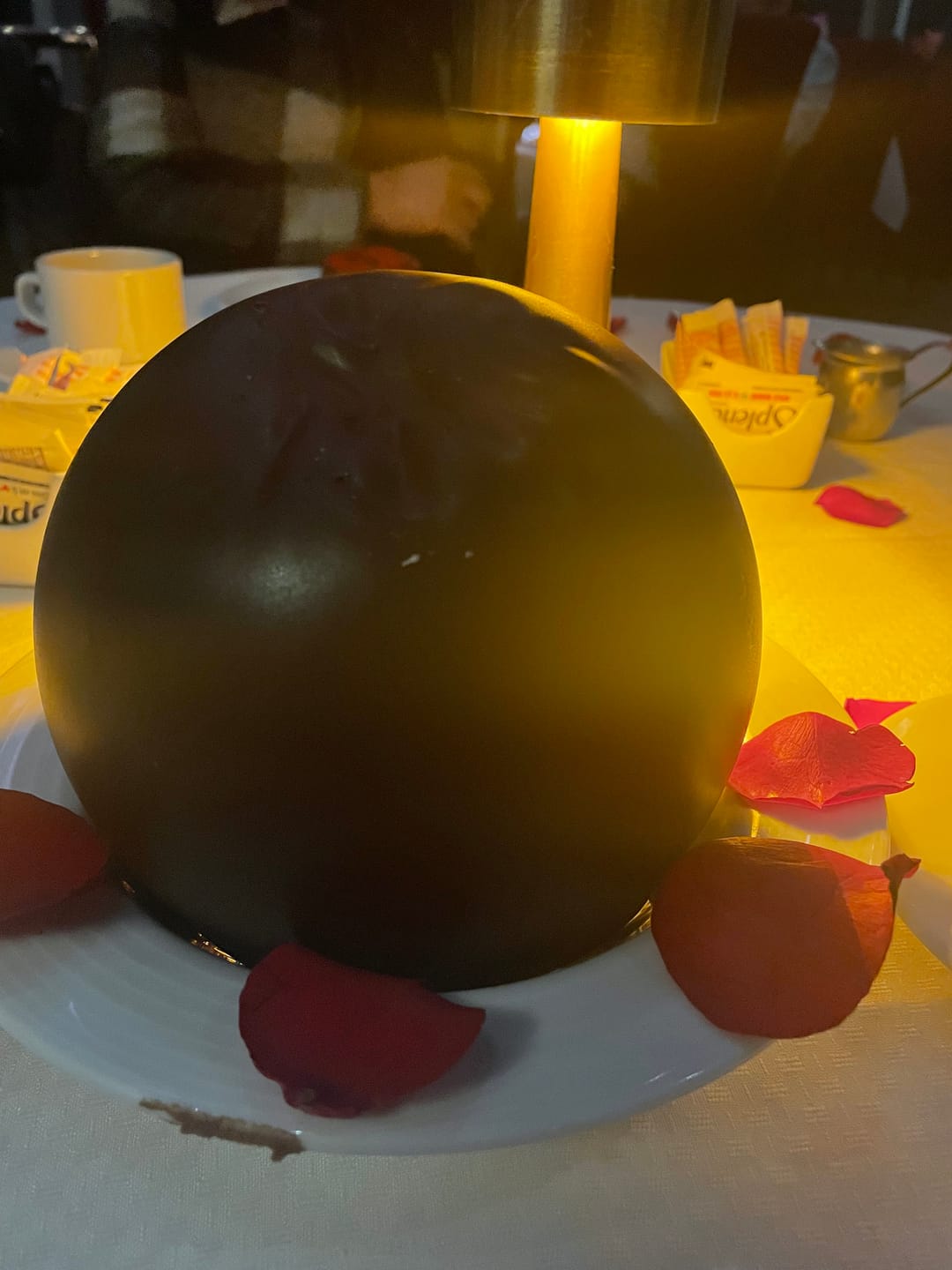 Customer photo review of Mejorar postre por Esfera de Chocolate