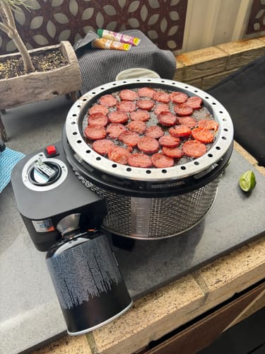 Customer photo review of COBB Grill Gas Bundle