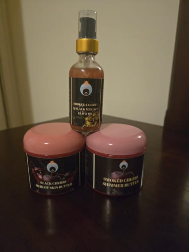 Customer photo review of Smoked Black Cherry Birthday Bundle