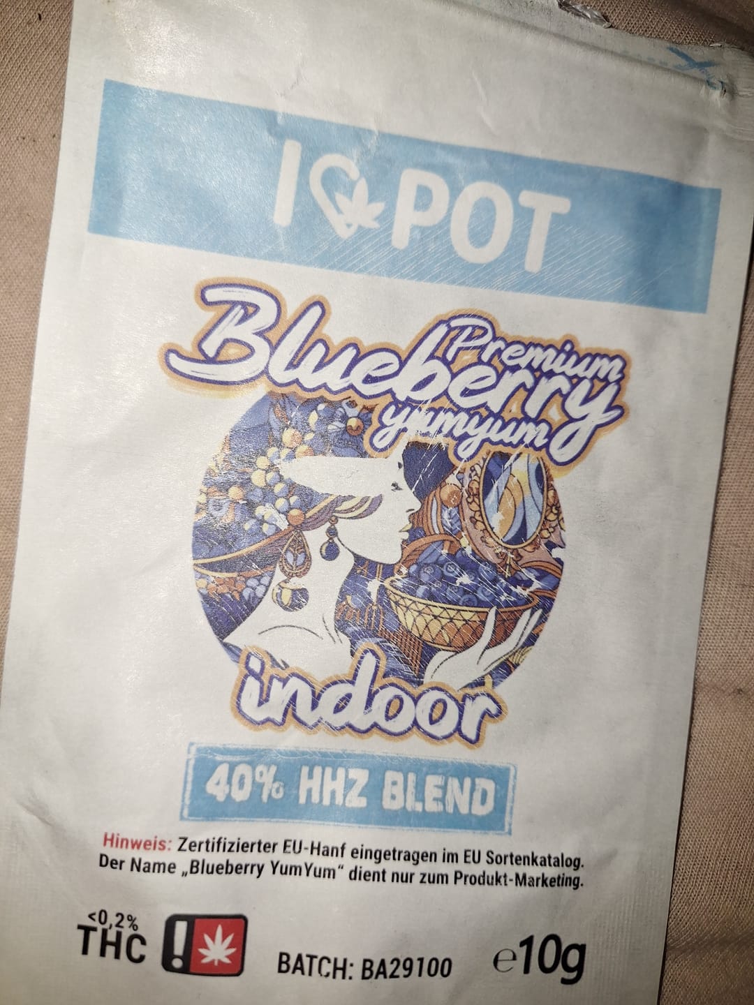 Customer photo review of HHZ Premium Blüte - Blueberry Yum Yum