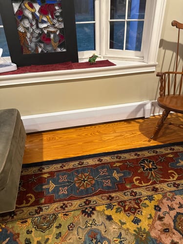 Customer photo review of STANDARD 7 1/2" Height - WHITE Cover Kit - 2 CLOSED Endcaps