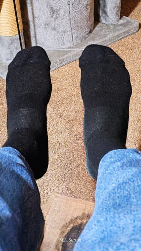 Customer photo review of Crew Socks