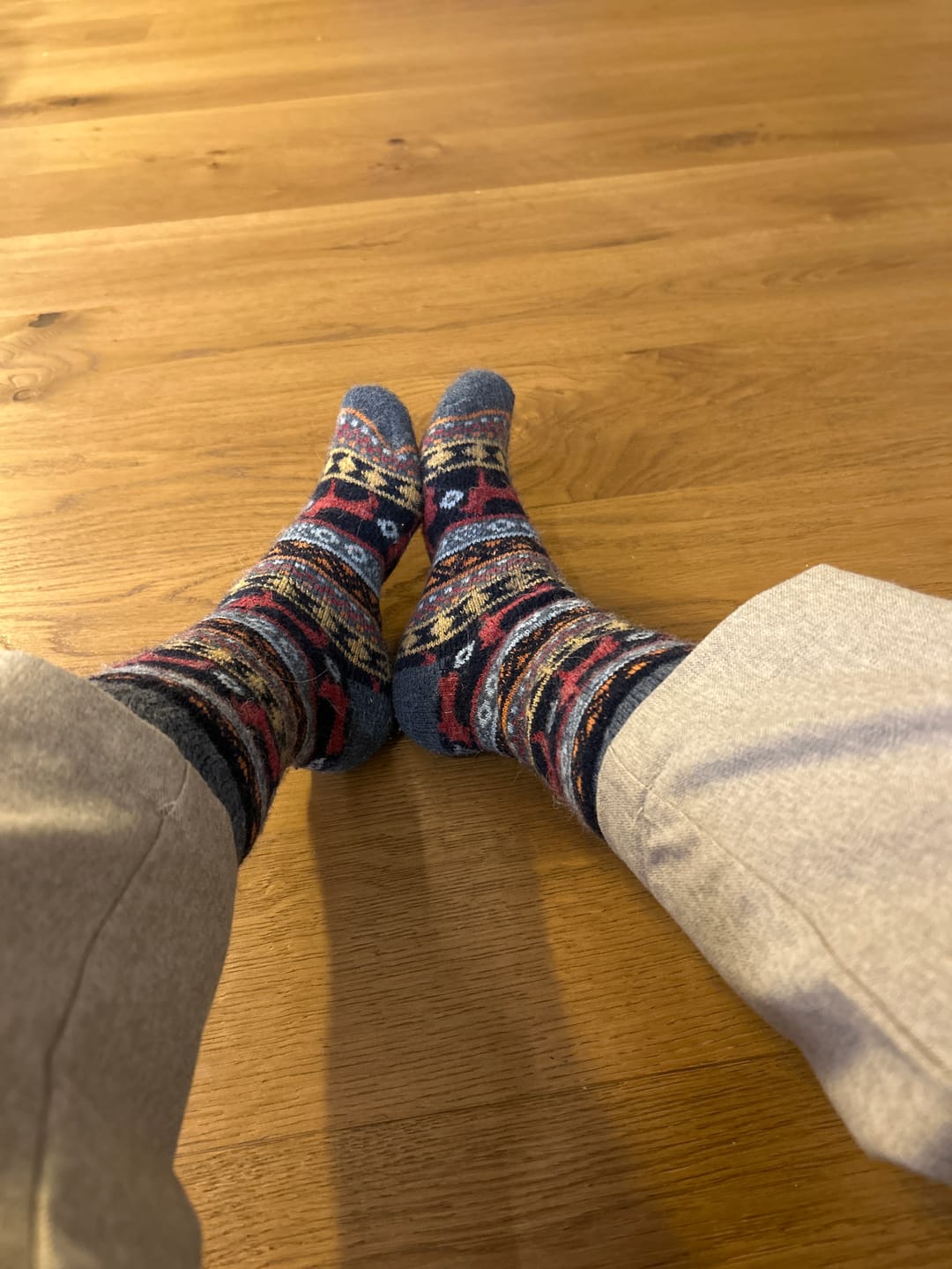 Customer photo review of Alpaka-& Merino Peru-Socken