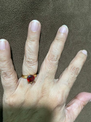 Customer photo review of 2ct Sevilla Engagement Ring