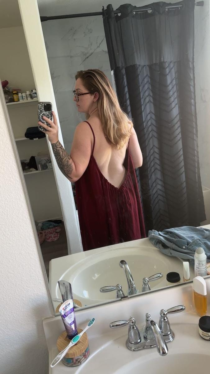 Customer photo review of softari™ Driftline Dress