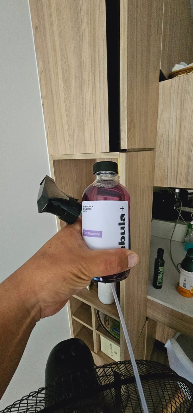 Customer photo review of SPRAY AROMATIZANTE CALM ESSENCE NEBULA+ (250 ml)