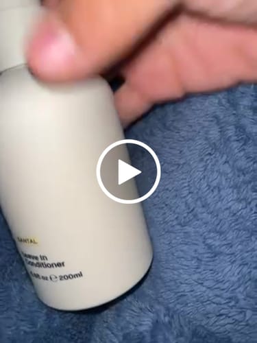 Customer video review of Leave-In Conditioner