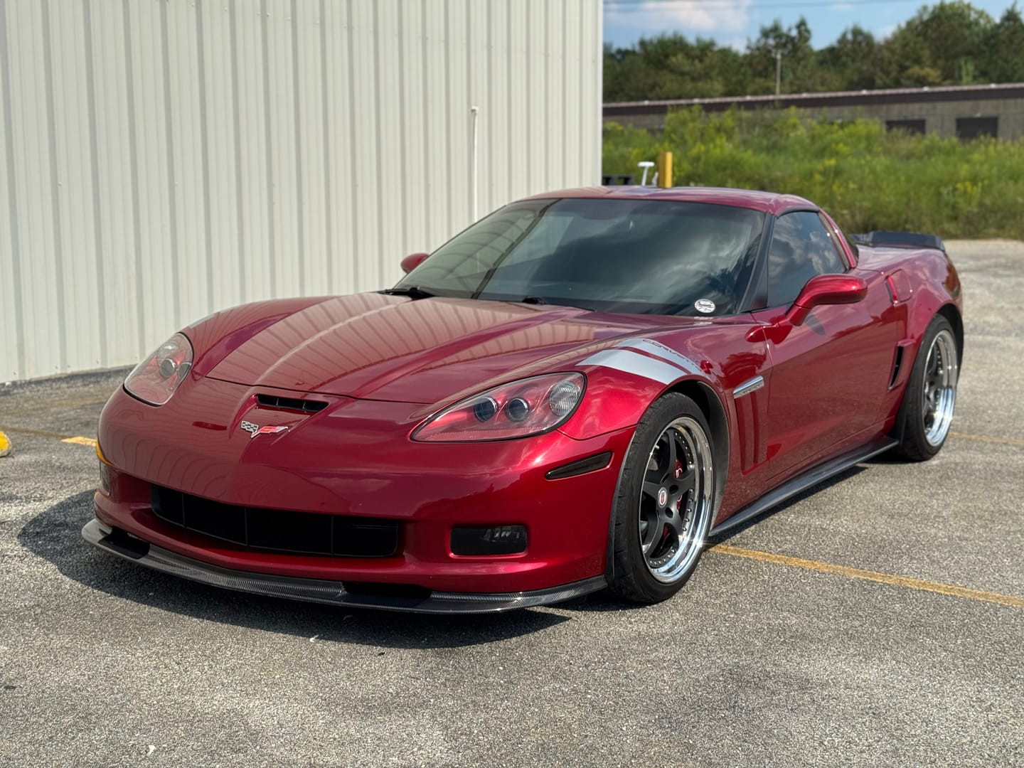Customer photo review of Corvette C6 Grand Sport / Z06 Front Splitter Lip | ZR1 Conversion Package