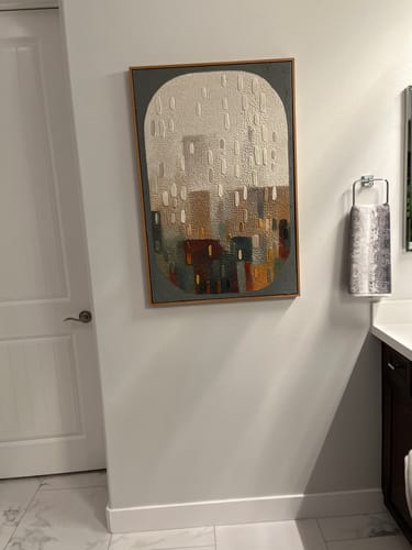 Customer review photo for Wabi Sabi Wall Art #TX624