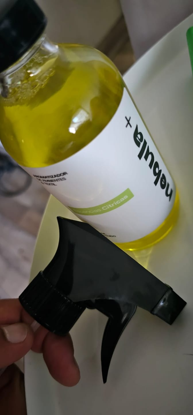 Customer photo review of SPRAY AROMATIZANTE ESENCIAS CITRÍCAS NEBULA+ (250 ml)