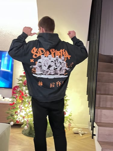 Customer photo review of SPARTA X KNOCK HOODIE