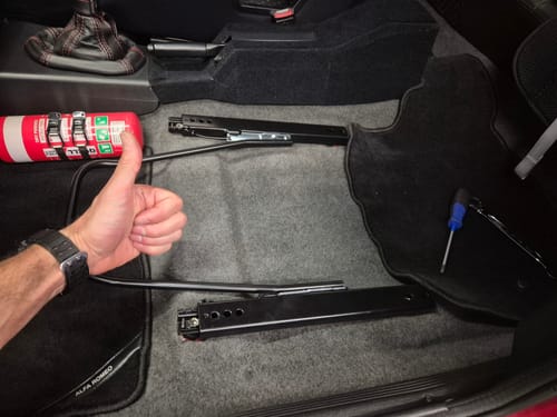 Customer photo review of Recaro SR3 Style Recliner Seat - ADR Approved