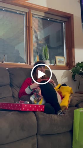 Customer video review of Dolly® Personalized Crochet Doll with Photo Card