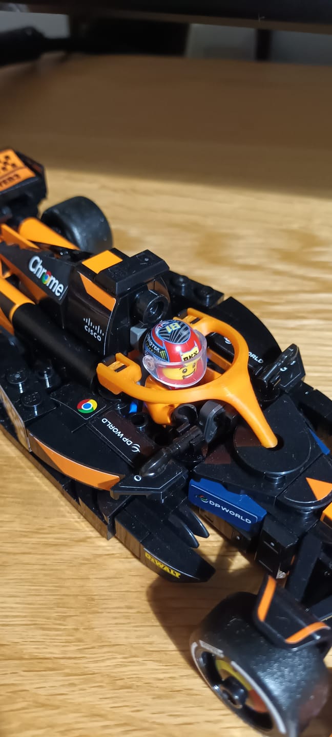 Customer photo review of Piastri 2025 Nano Helmet