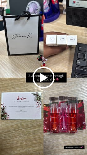 Customer video review of CHERRY POP