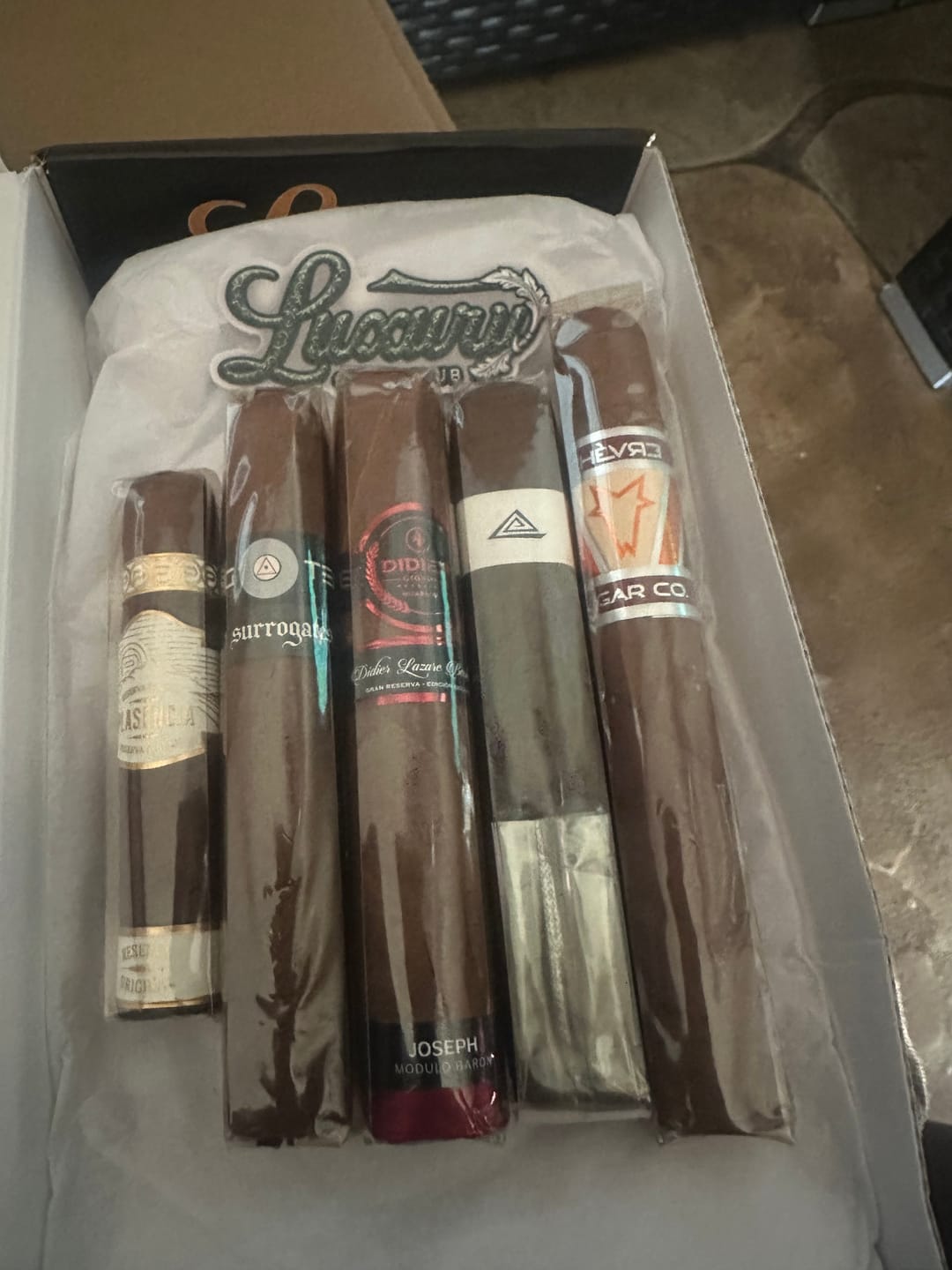Customer photo review of Palladium Subscription Luxury Cigars Monthly