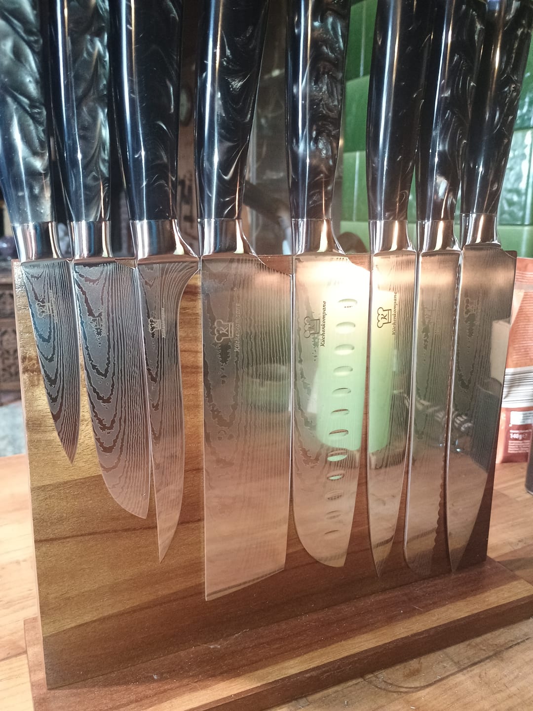 Customer photo review of Kuro Messerset Premium 8-teilig
