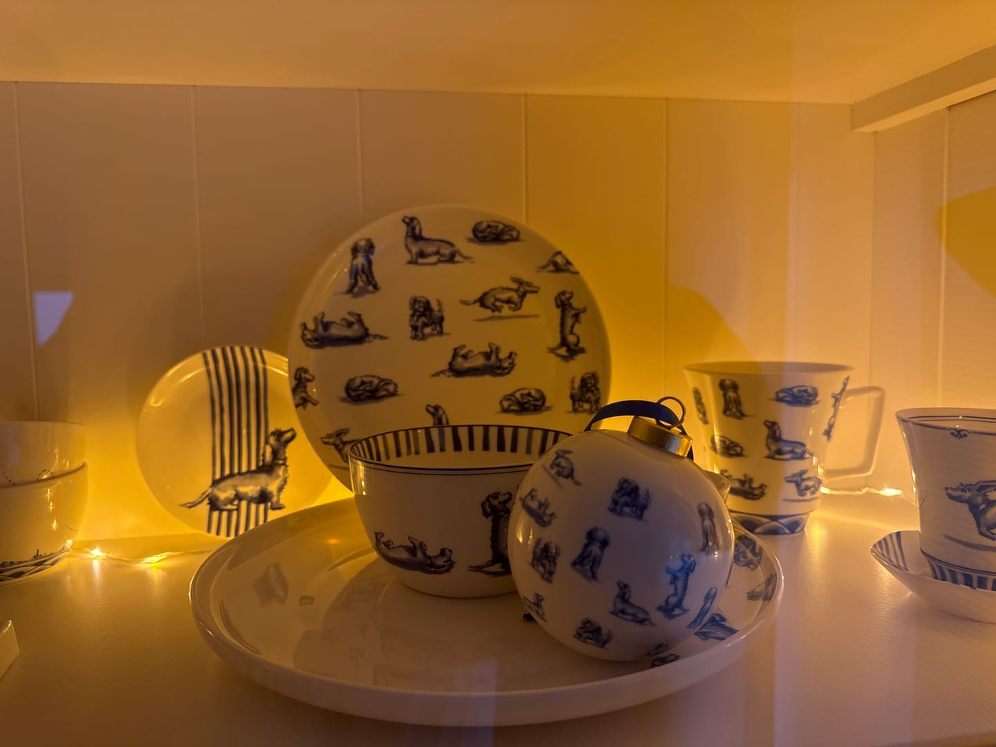 Customer photo review of Heinen Delfts Blauw - Dipschale Dackel Nhaan