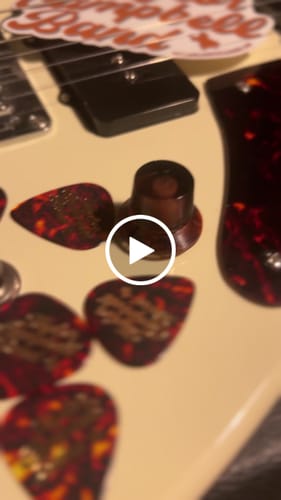 Customer video review of Cut to Shape Stickers