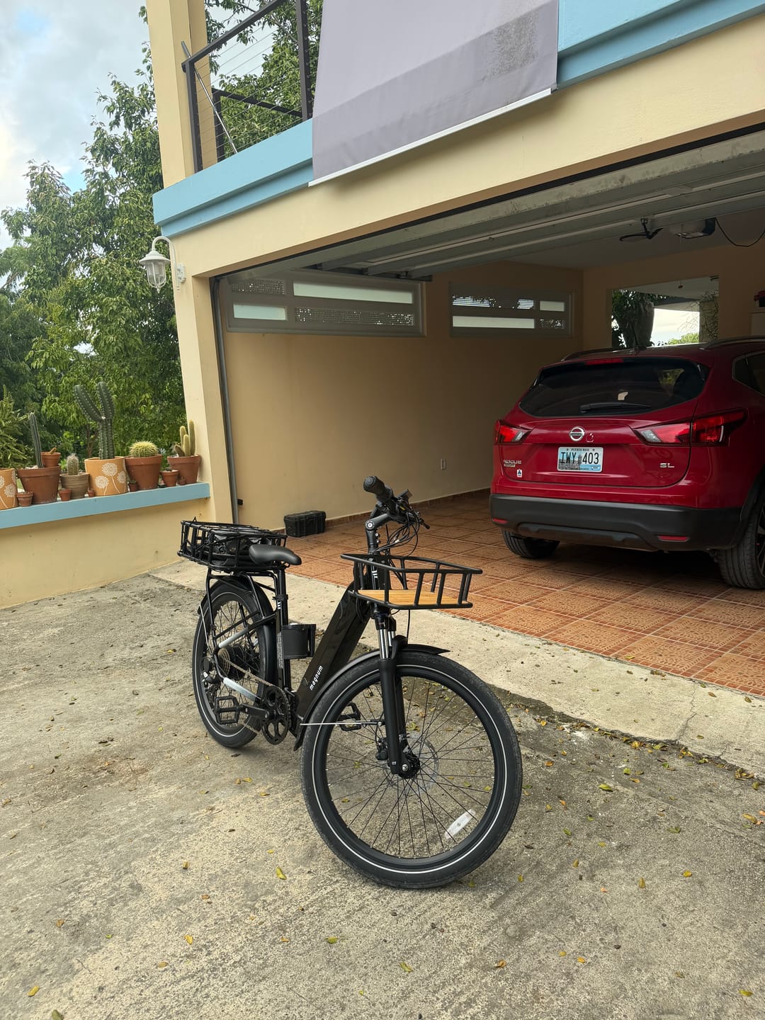 Customer photo review of Multi-Purpose Front Cargo Basket