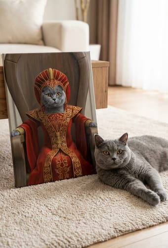 Customer photo review of Artzuzu Custom Portrait For Pets - Padmé Amidala