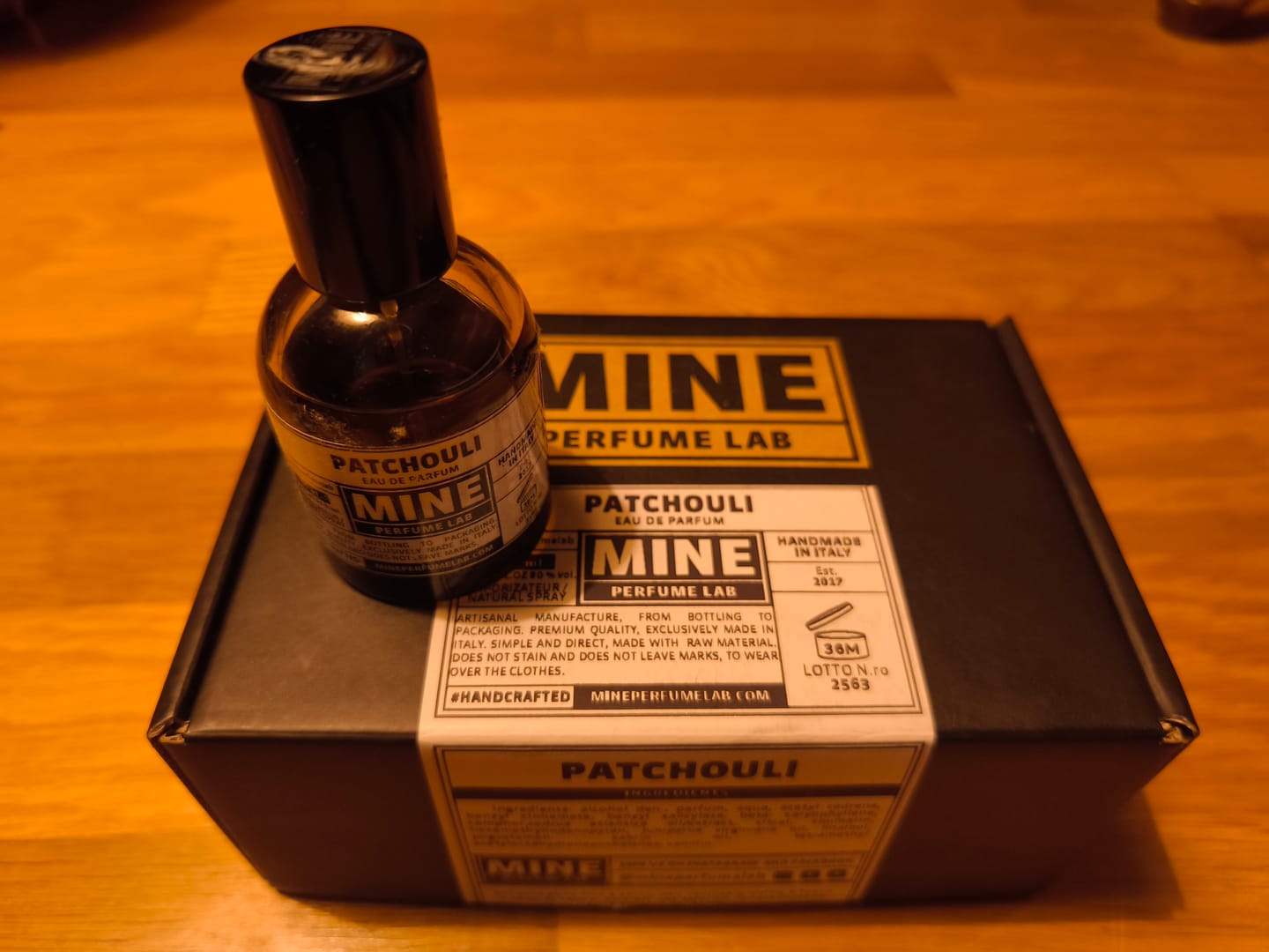 Customer photo review of PATCHOULI