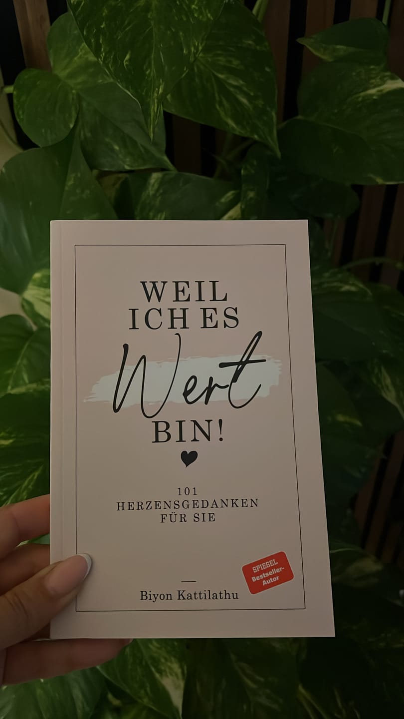 Customer photo review of Weil ich es wert bin! - 101 Herzensgedanken für sie