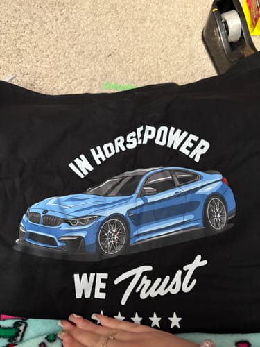 Customer photo review of TRUST TEE