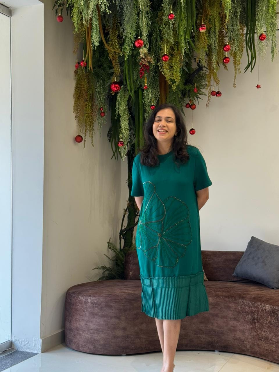 Customer photo review of Oversized T-shirt Dress