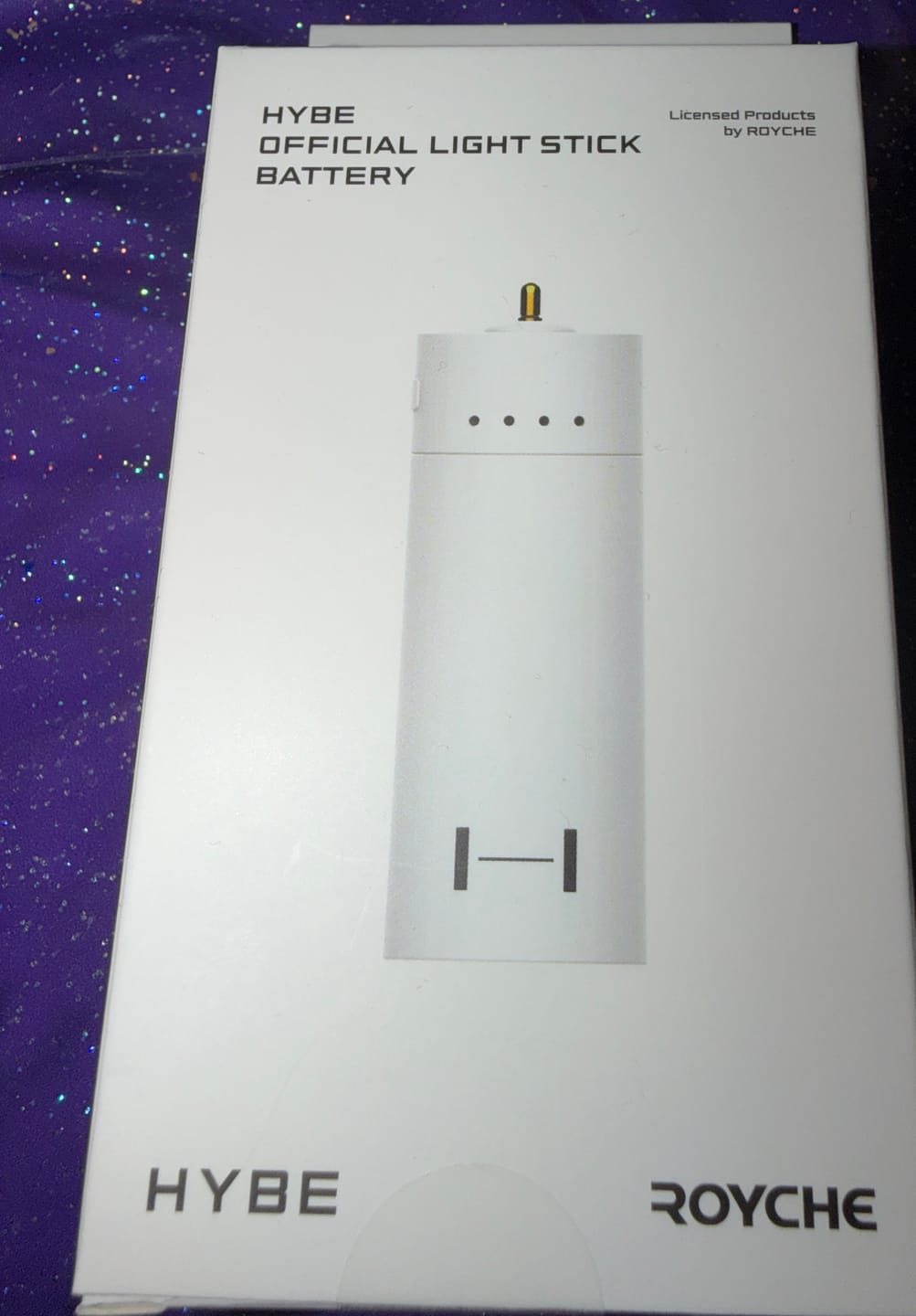 Customer photo review of HYBE OFFICIAL LIGHT STICK BATTERY
