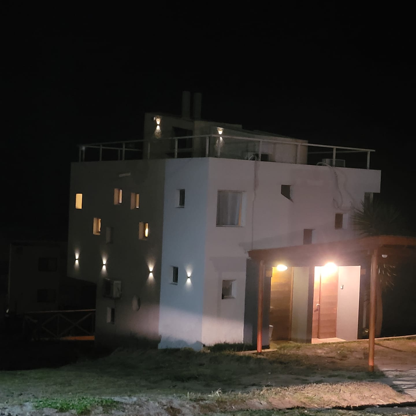 Customer photo review of Pack de 2 Focos Solares Dual Garden Milhome
