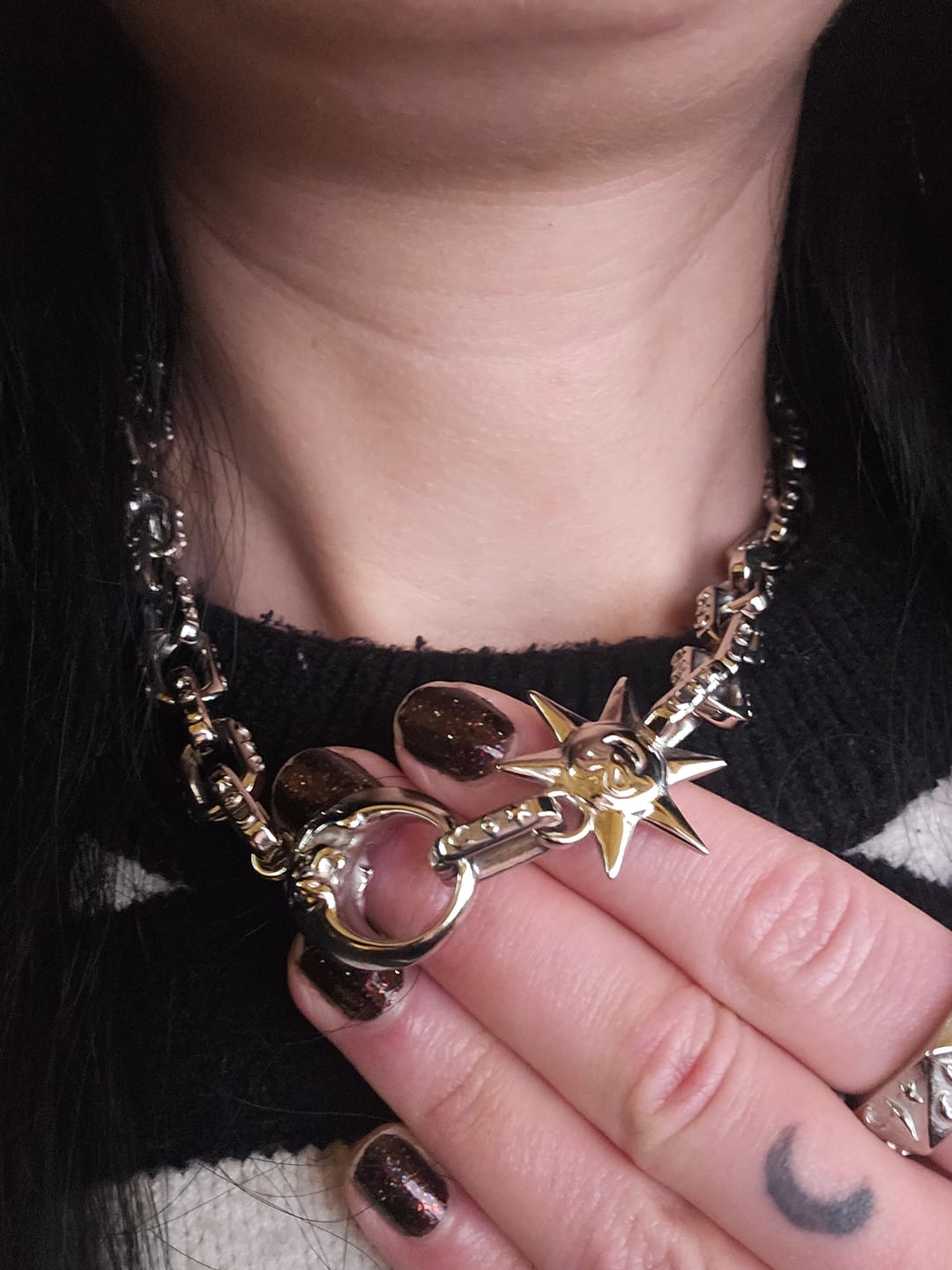 Customer photo review of ASTROLOGY CHOKER