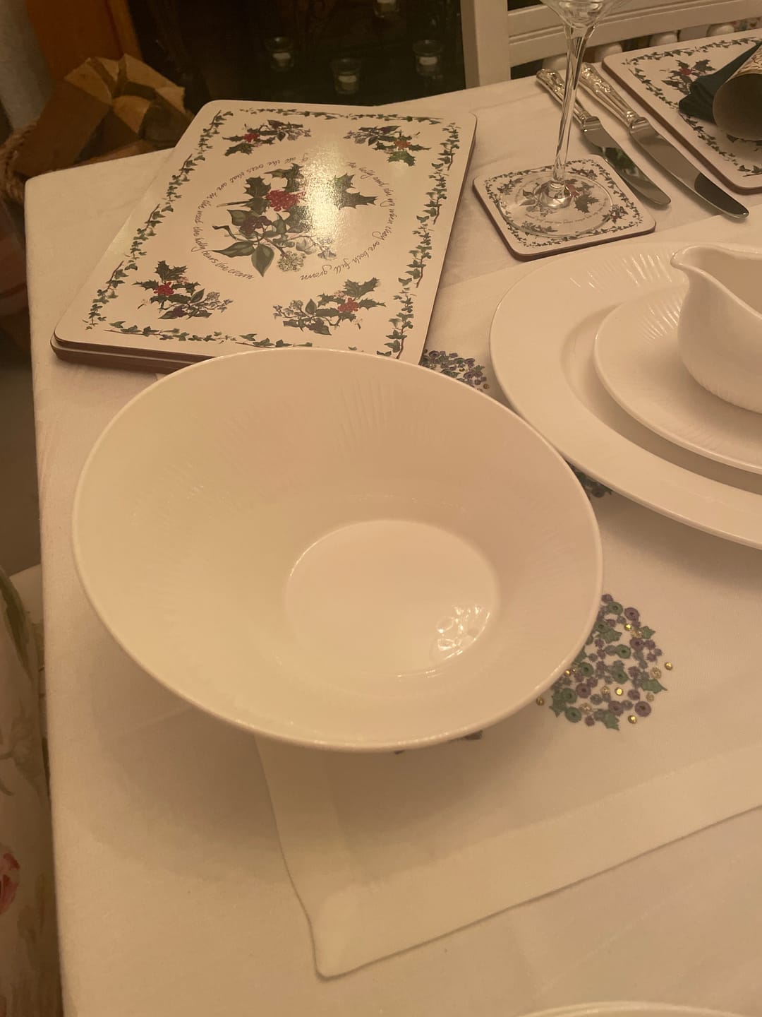 Customer photo review of Belleek Living Erne Serving Bowl