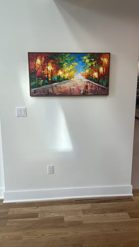 Customer review photo for Colorful Painting #CA020
